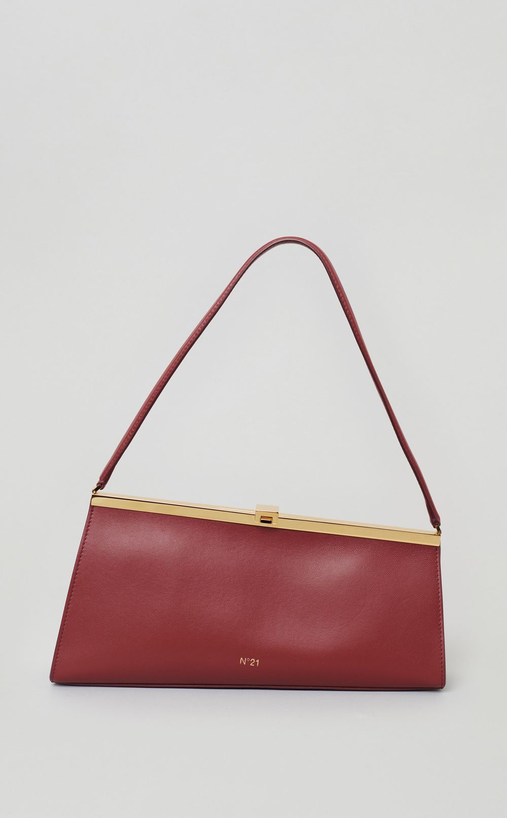 アシンメトリーレザーバッグ