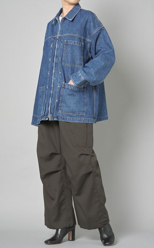 ギャバカーゴイージーパンツ