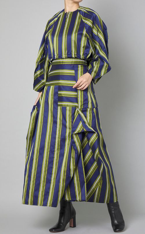 マルチストライプスカート