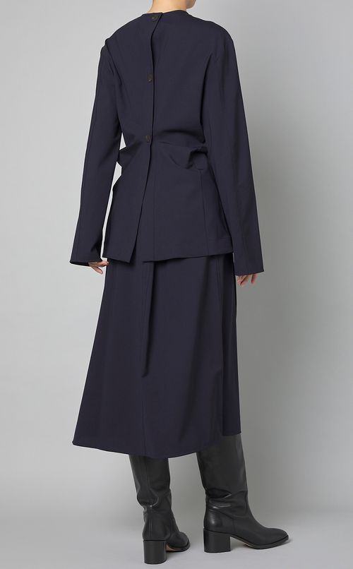 ロングスリーブドレープトップス