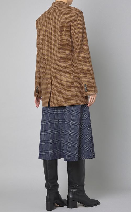 グレンチェックテーラードジャケット