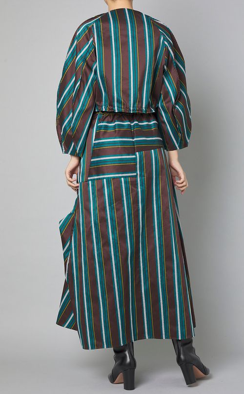 マルチストライプスカート