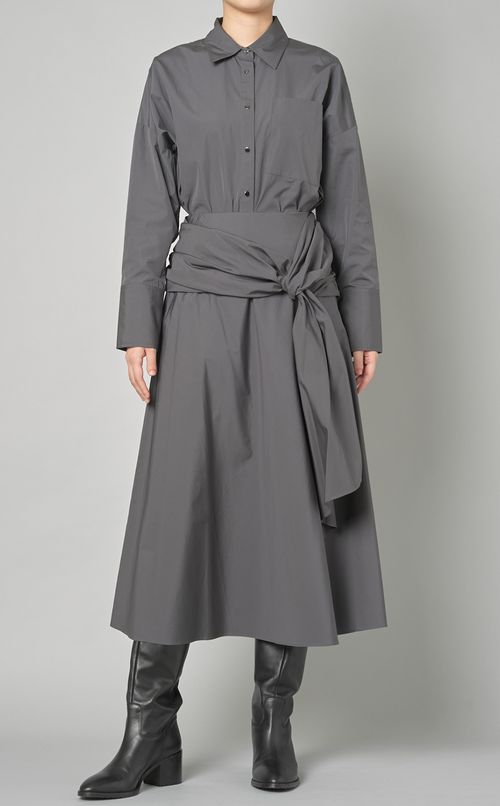 コットンポプリンロングスリーブシャツ