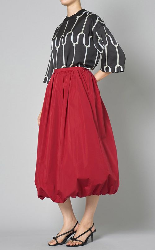 タフタバルーンスカート