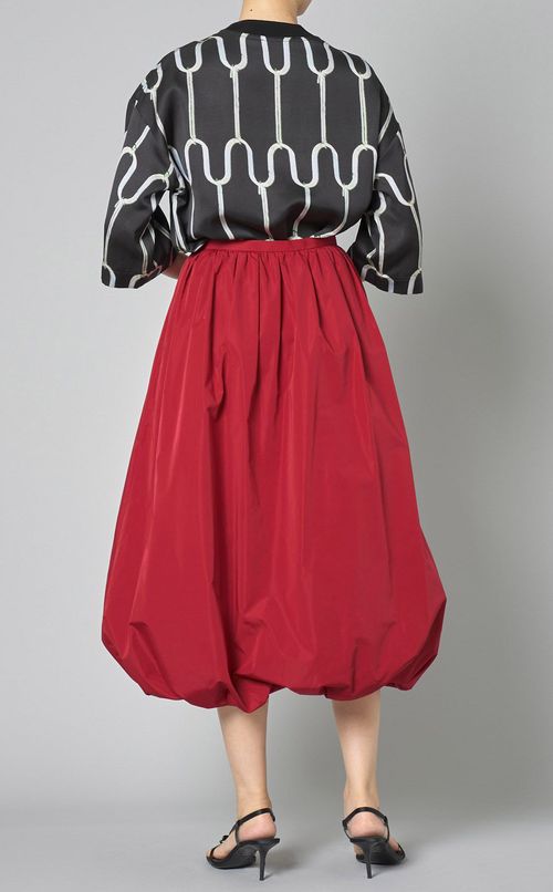 タフタバルーンスカート