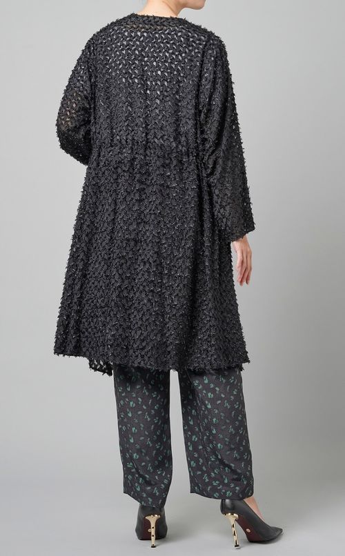 ウールボイルシャツカーディガン