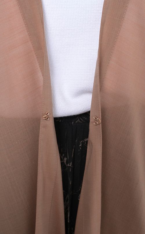 ウールボイルシャツカーディガン