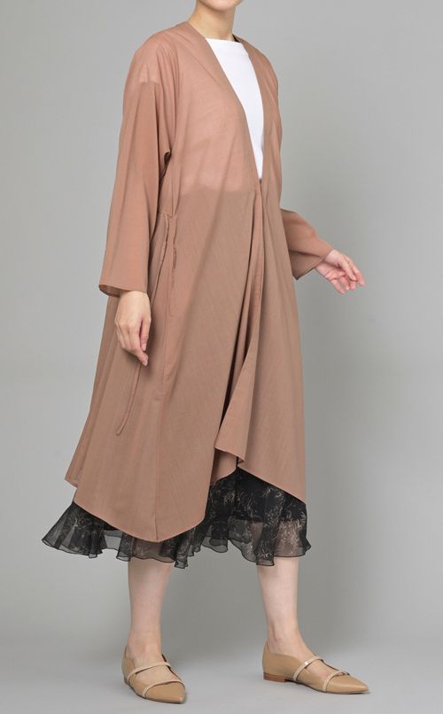 ウールボイルシャツカーディガン