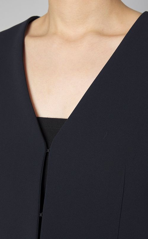 トリアセテートフレアジャケット