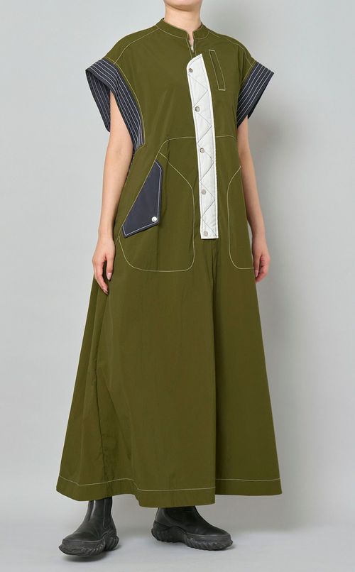 MA-1デザインワンピース