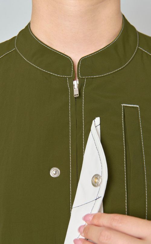 MA-1デザインワンピース