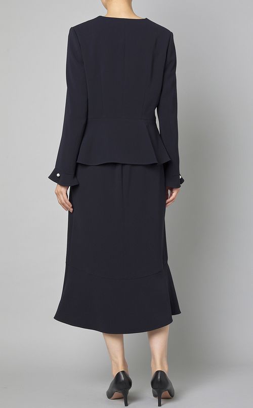 トリアセテートペプラムスカート