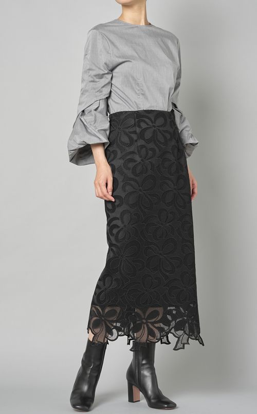 2wayバルーンスリーブブラウス