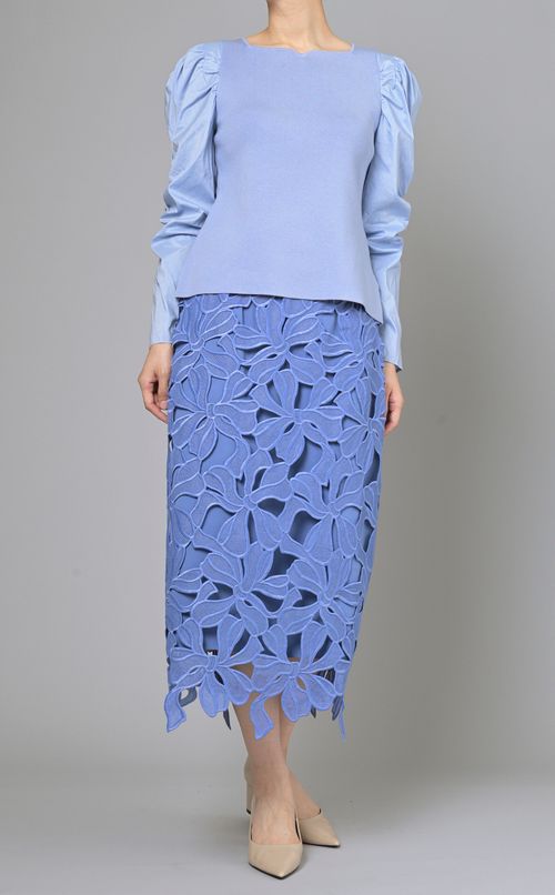 リボンレーススカート