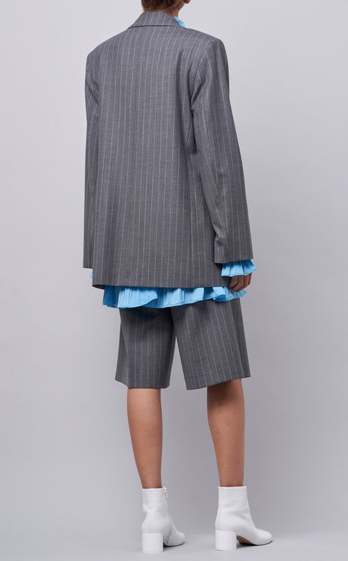 ストライプオーバーサイズジャケット