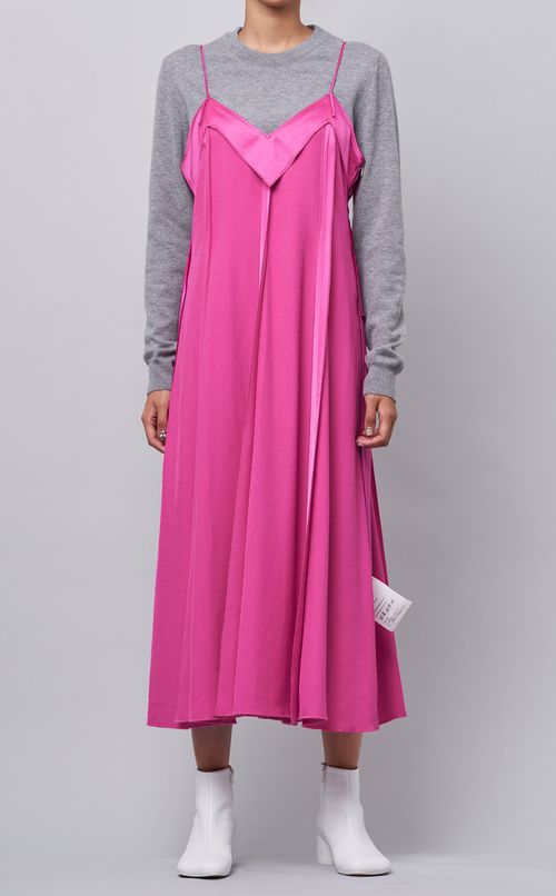 キャミソールフレアワンピース