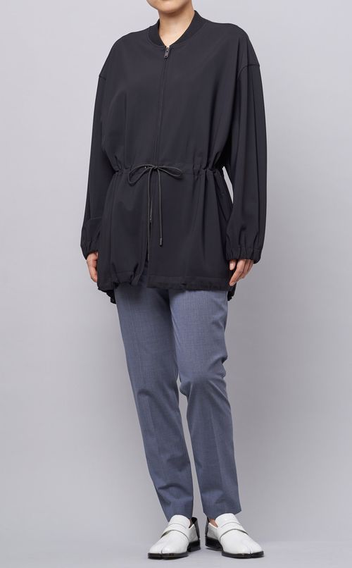 ジャージージップアップブルゾン