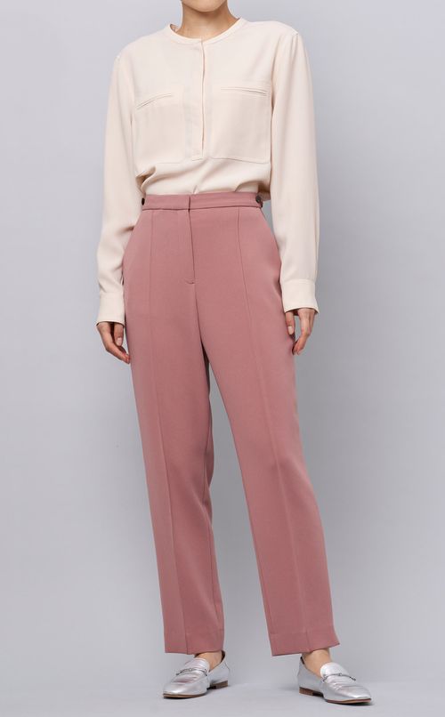 ピンタックテーパードパンツ