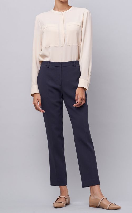 テーパードクロップドパンツ