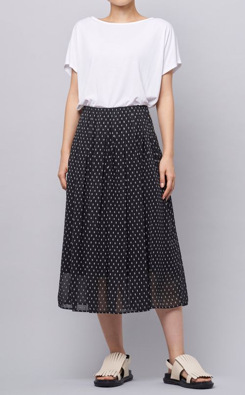 ドッドジャガードプリーツスカート