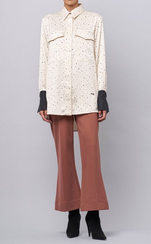 ストレッチフレアパンツ