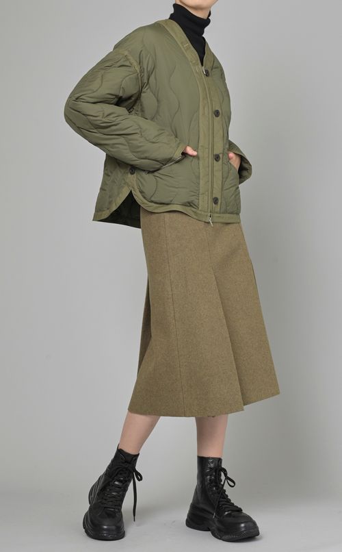 キルティングパフジャケット