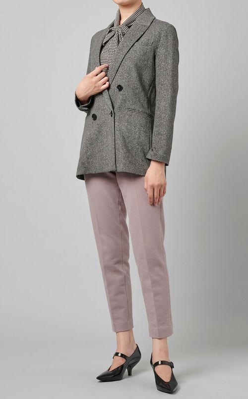 ツイードダブルブレストジャケット