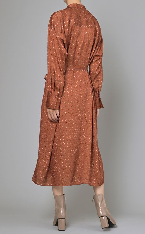 マイクロプリントワンピース