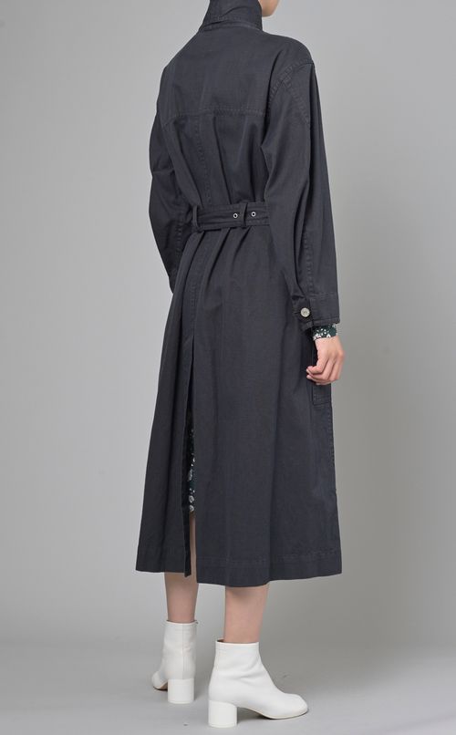 コットンギャバトレンチコート