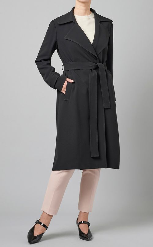 二重織りミディアムコート