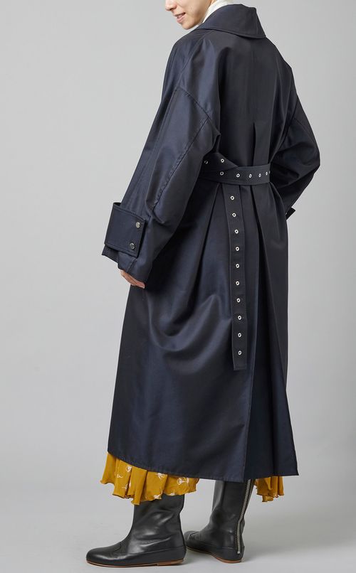 ビッグシルエットボックスコート