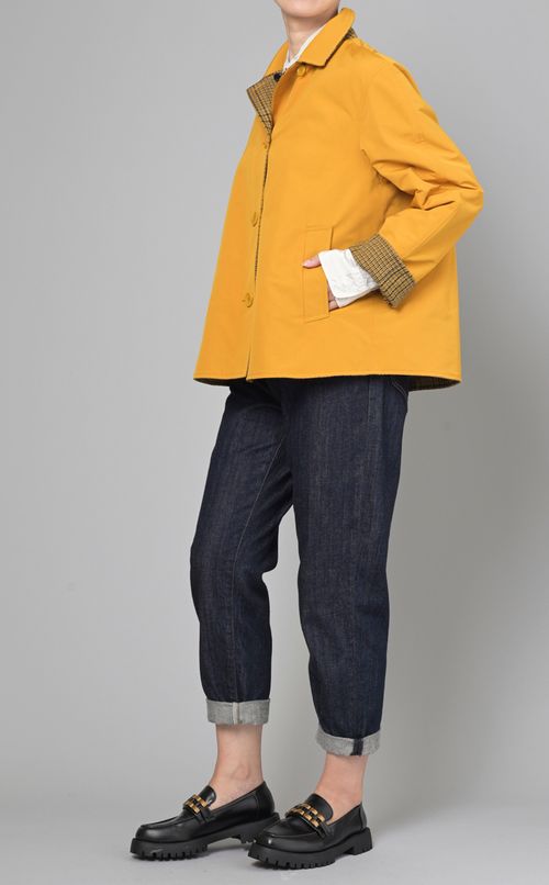 リバーシブルウールブルゾン