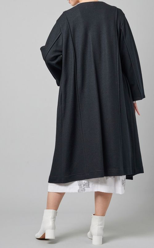 ウールジャージーコート