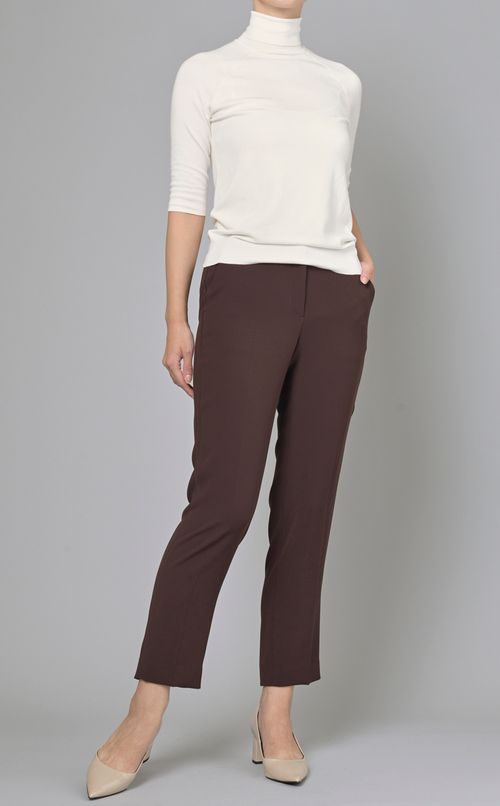 センタープレスクロップドパンツ