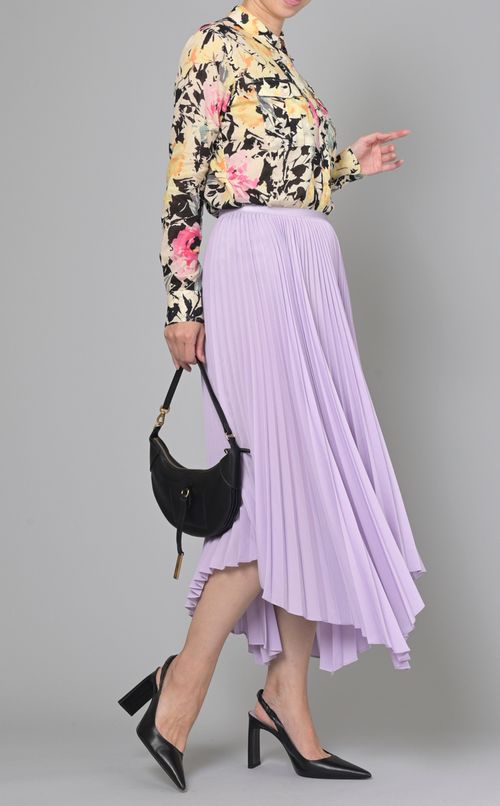 シャイニープリーツスカート