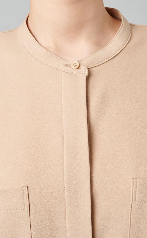 サイドフリルブラウス