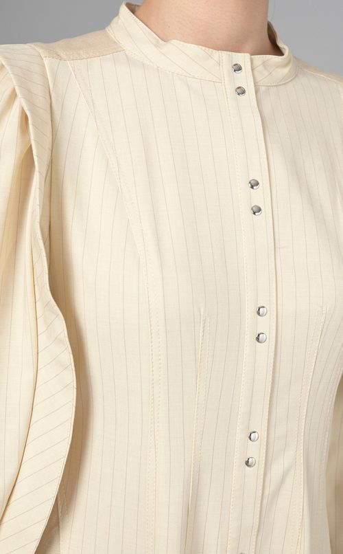 異素材コンビワンピース