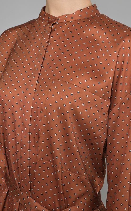 マイクロプリントワンピース