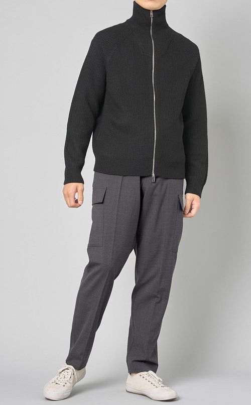 ウールツイルカーゴトラウザー