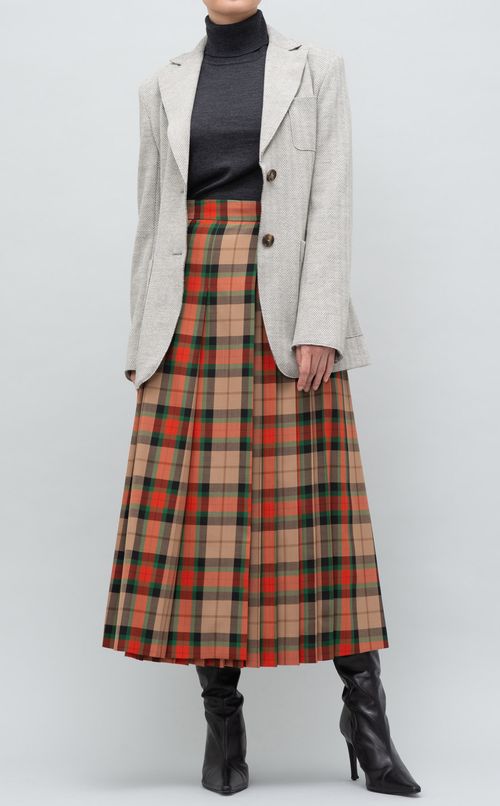 ヘリンボーンジャージージャケット