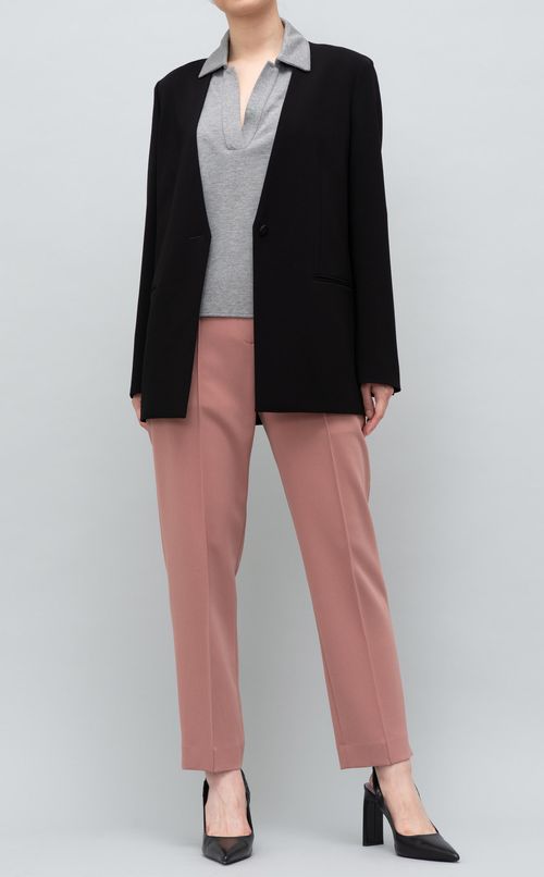 ピンタックテーパードパンツ