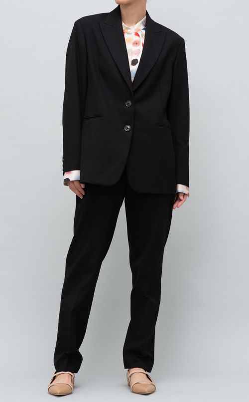 マルチカラードットボウタイ付ブラウス