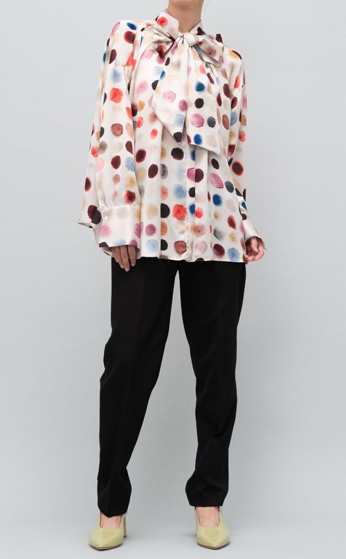 ストレッチハイウエストパンツ