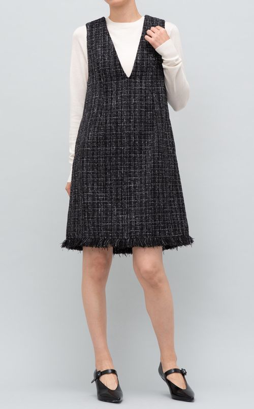 ツイードジャンパースカート