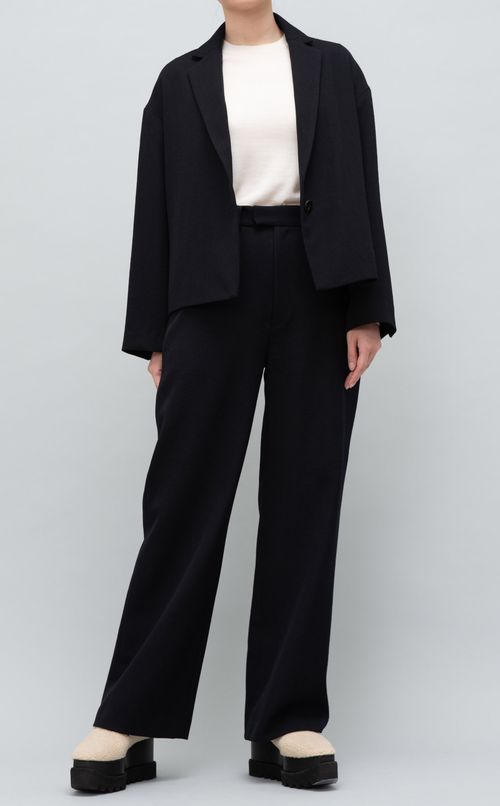 ウールワイドパンツ