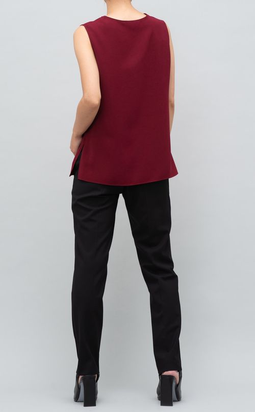 プルオーバーボウタイブラウス