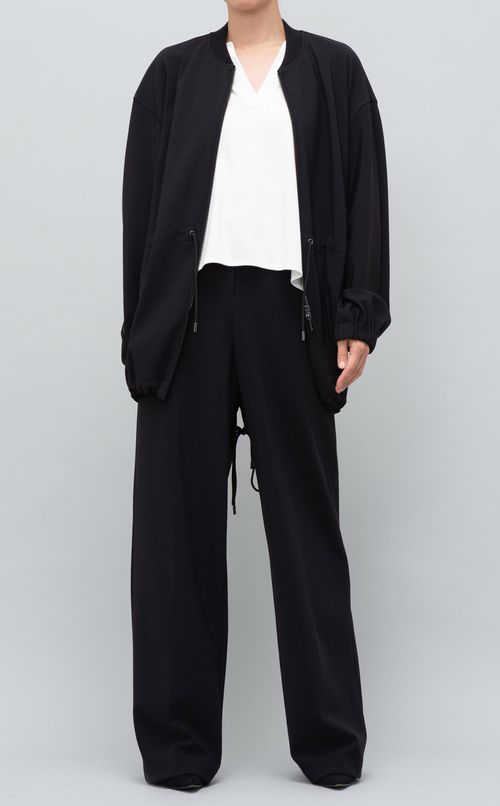 ジャージージップアップブルゾン