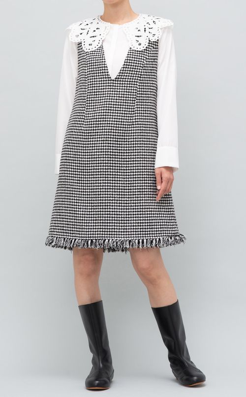 ツイードジャンパースカート