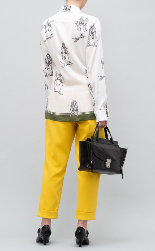 サイドジップハンドバッグ