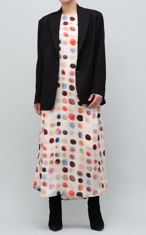 マルチカラードットワンピース